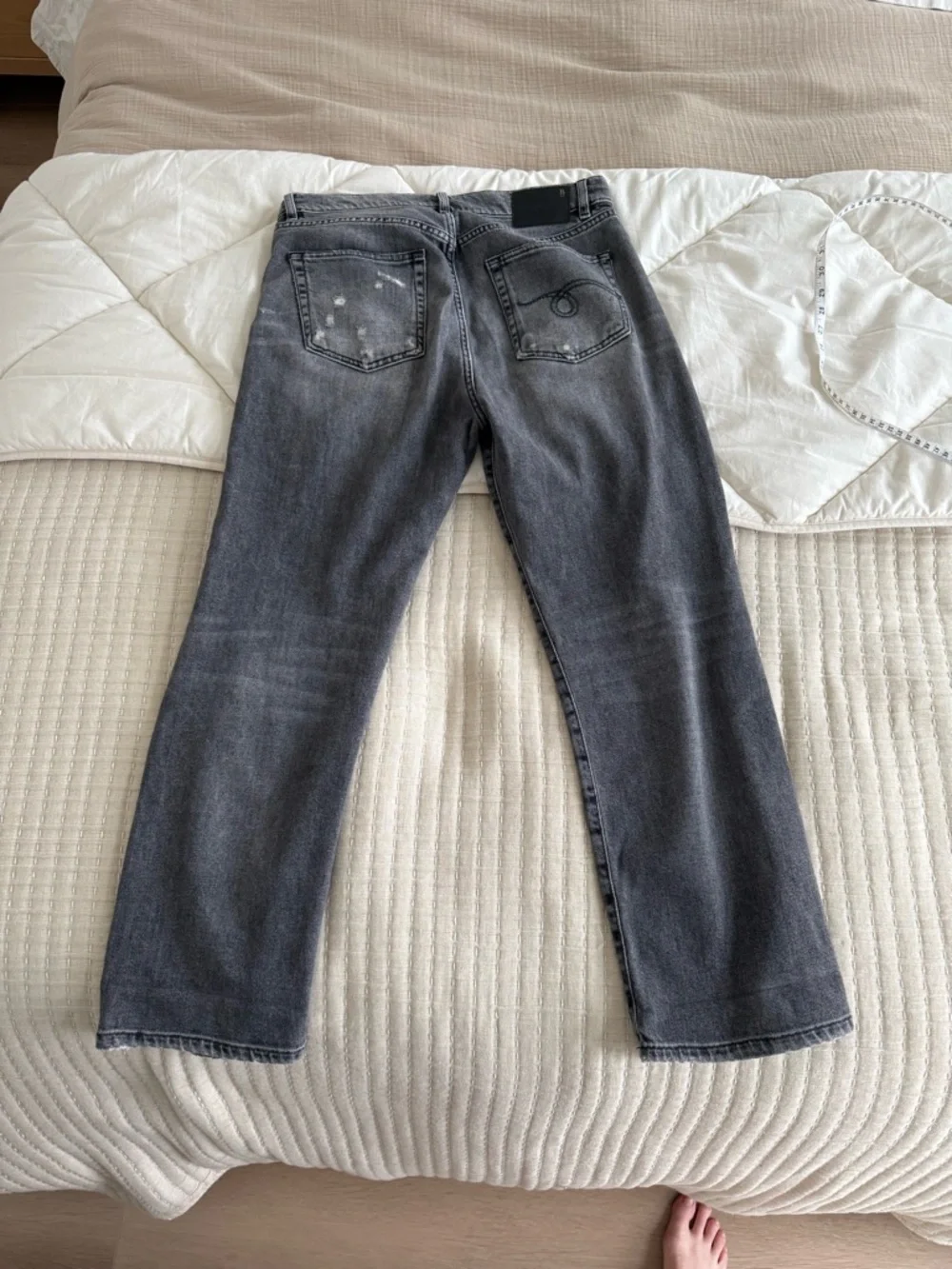 R13 Boyfriend Jean Vintage Grey - Picture 5 of 8
